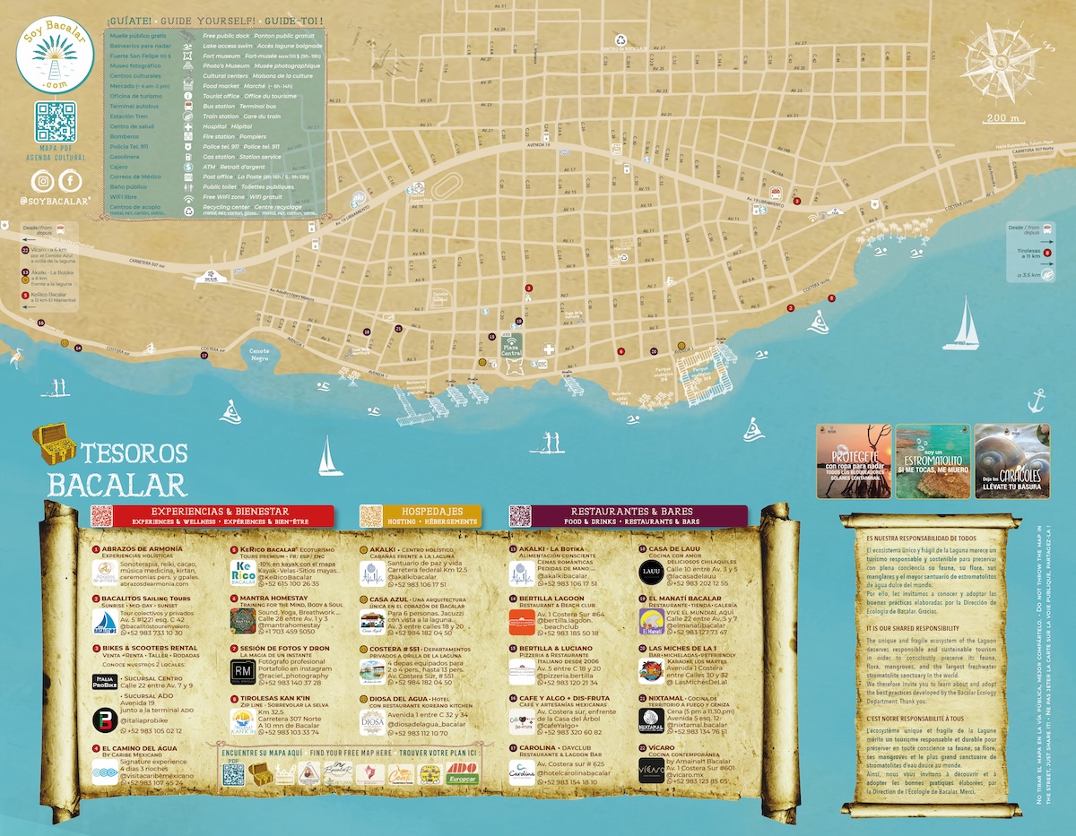 Mapa Soy Bacalar