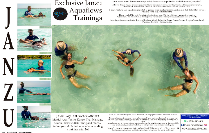 Curso Básico TEORICO-PRACTICO JANZU AQUAFLOWS