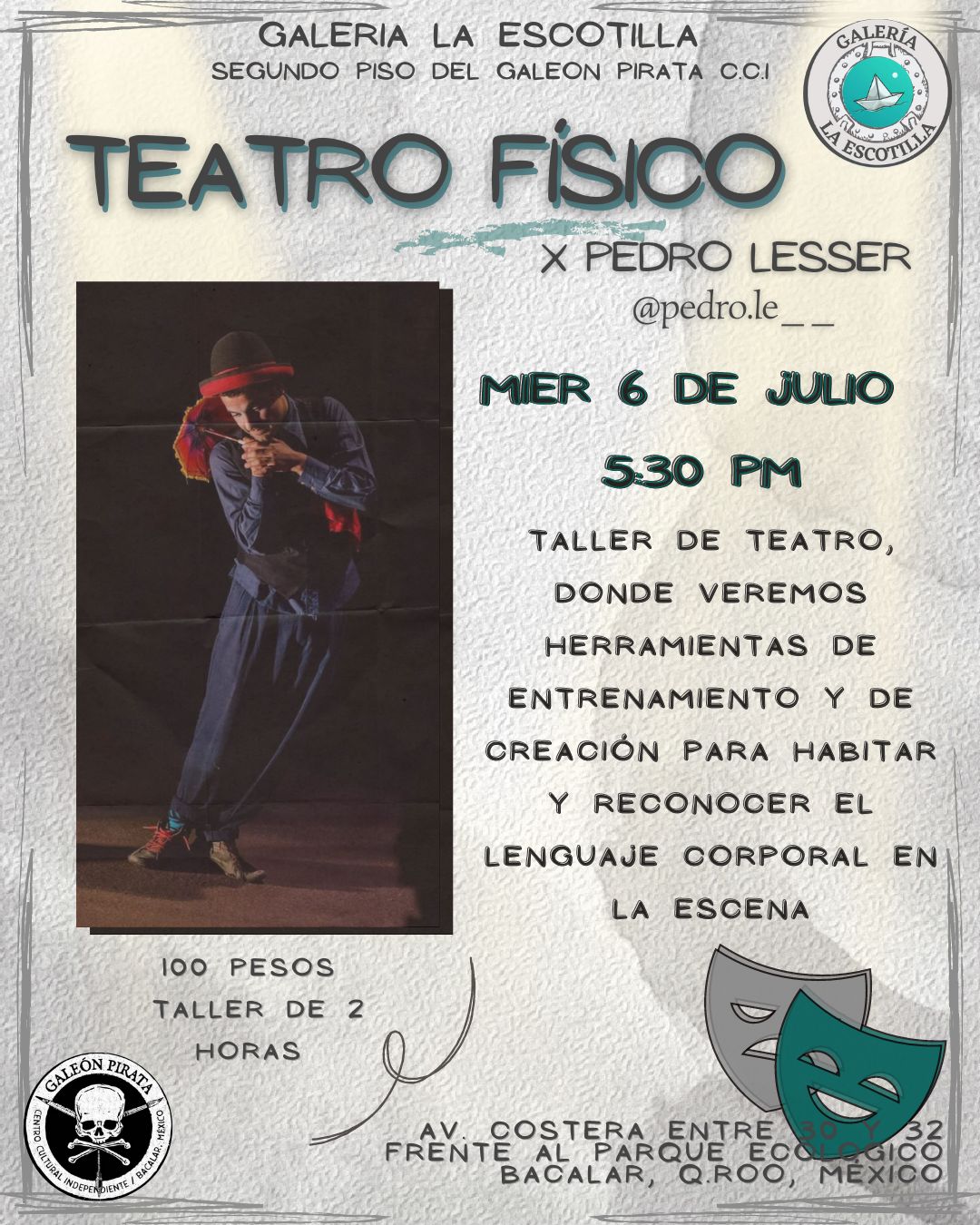 TALLER Teatro Fisico X Pedro Lesser