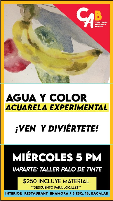 Agua y Color - Acuarela experimental