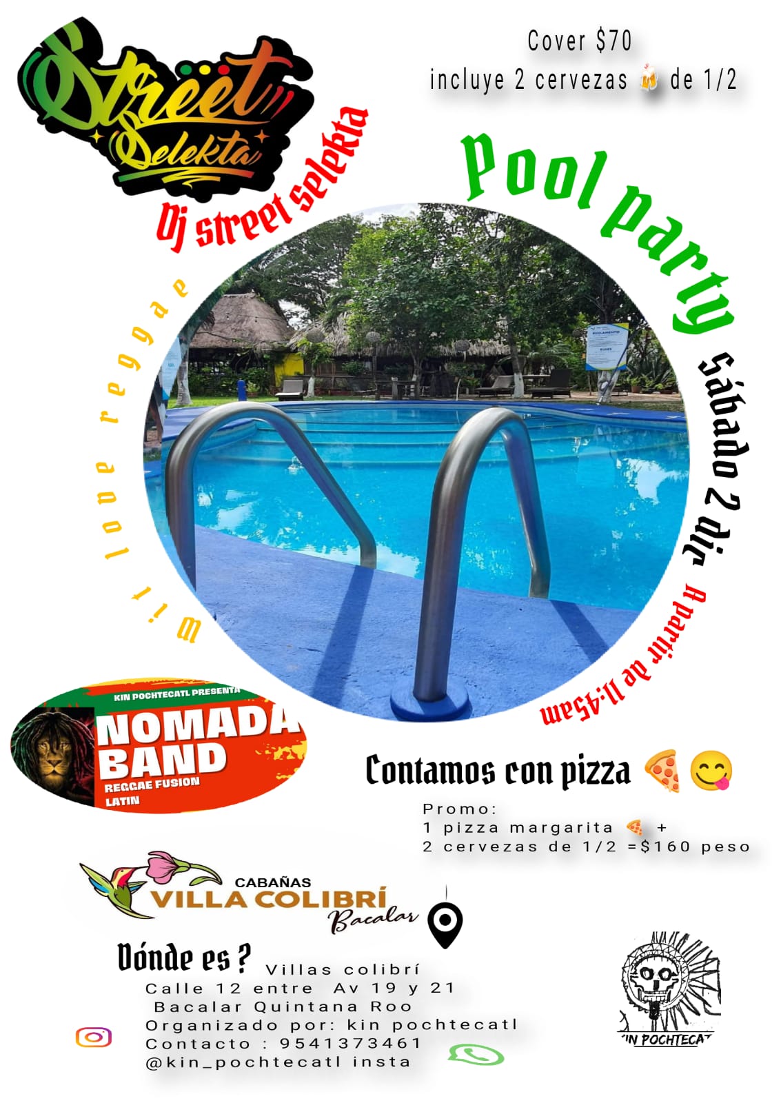POOL PARTY en Villas Colibri