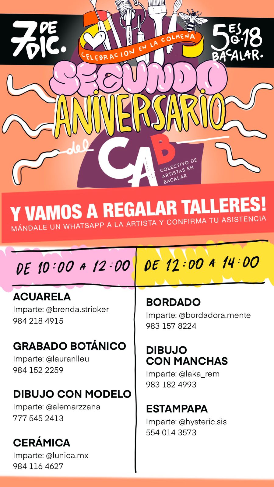 2ndo aniversario del Colectivo de Artistas
