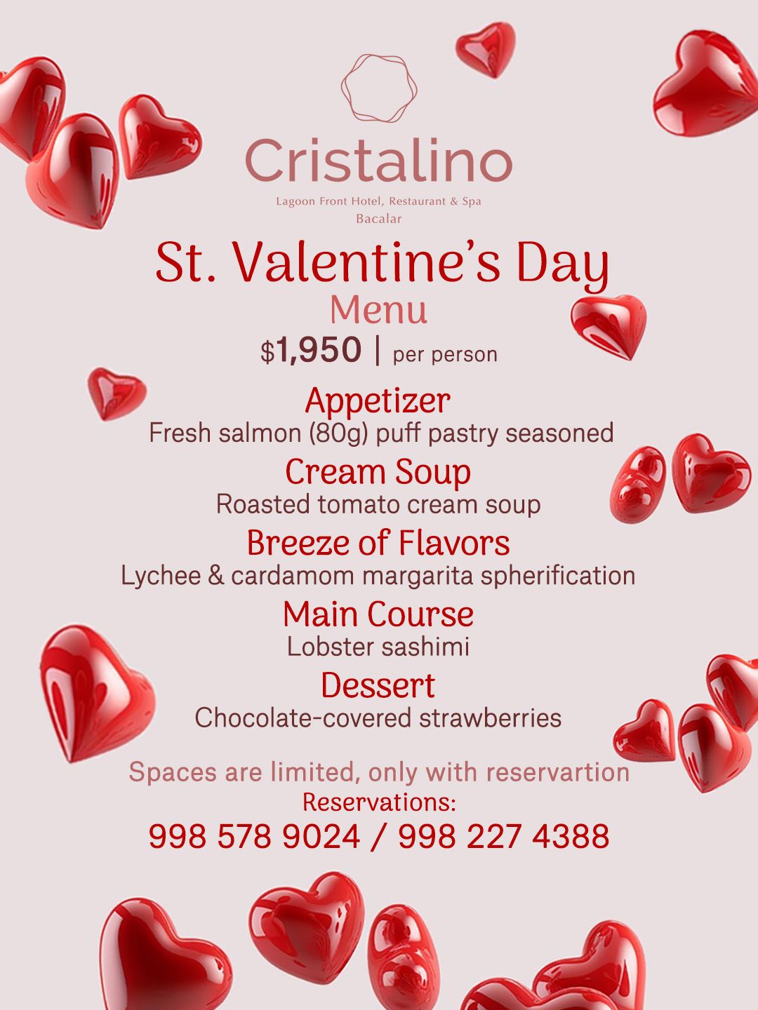 Valentine's Day Romantic Dinner