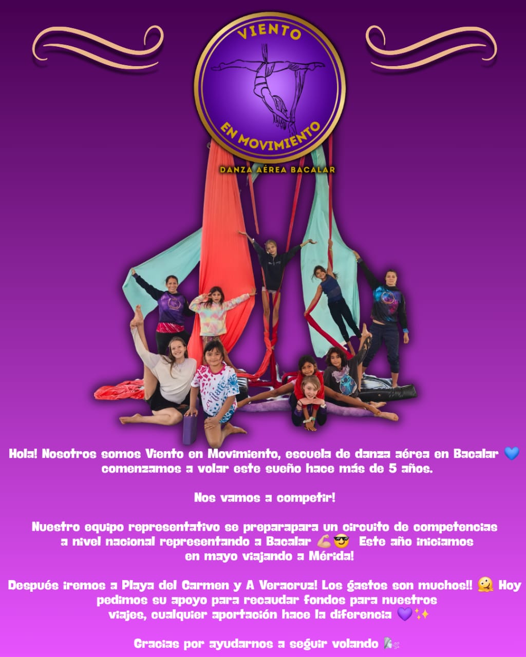 Danza aérea - Viento en Movimiento