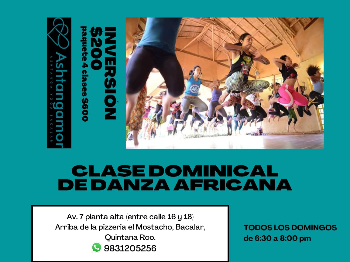 Clase de baile afro