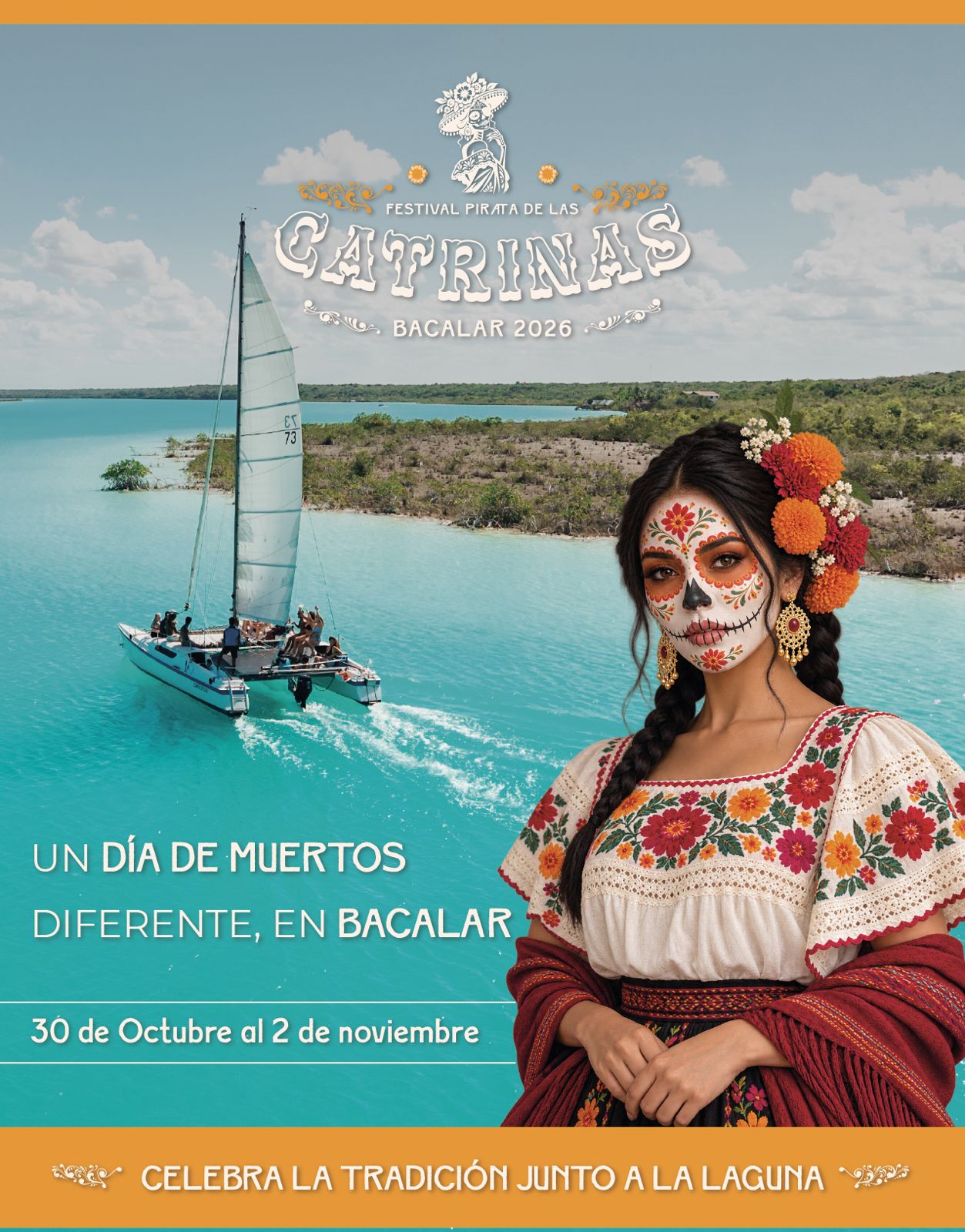 FESTIVAL Pirata de las Catrinas - Bacalar