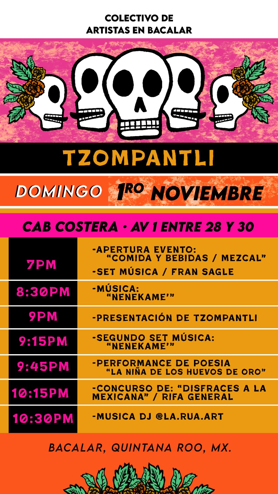 Festival Tzompantli del CAB